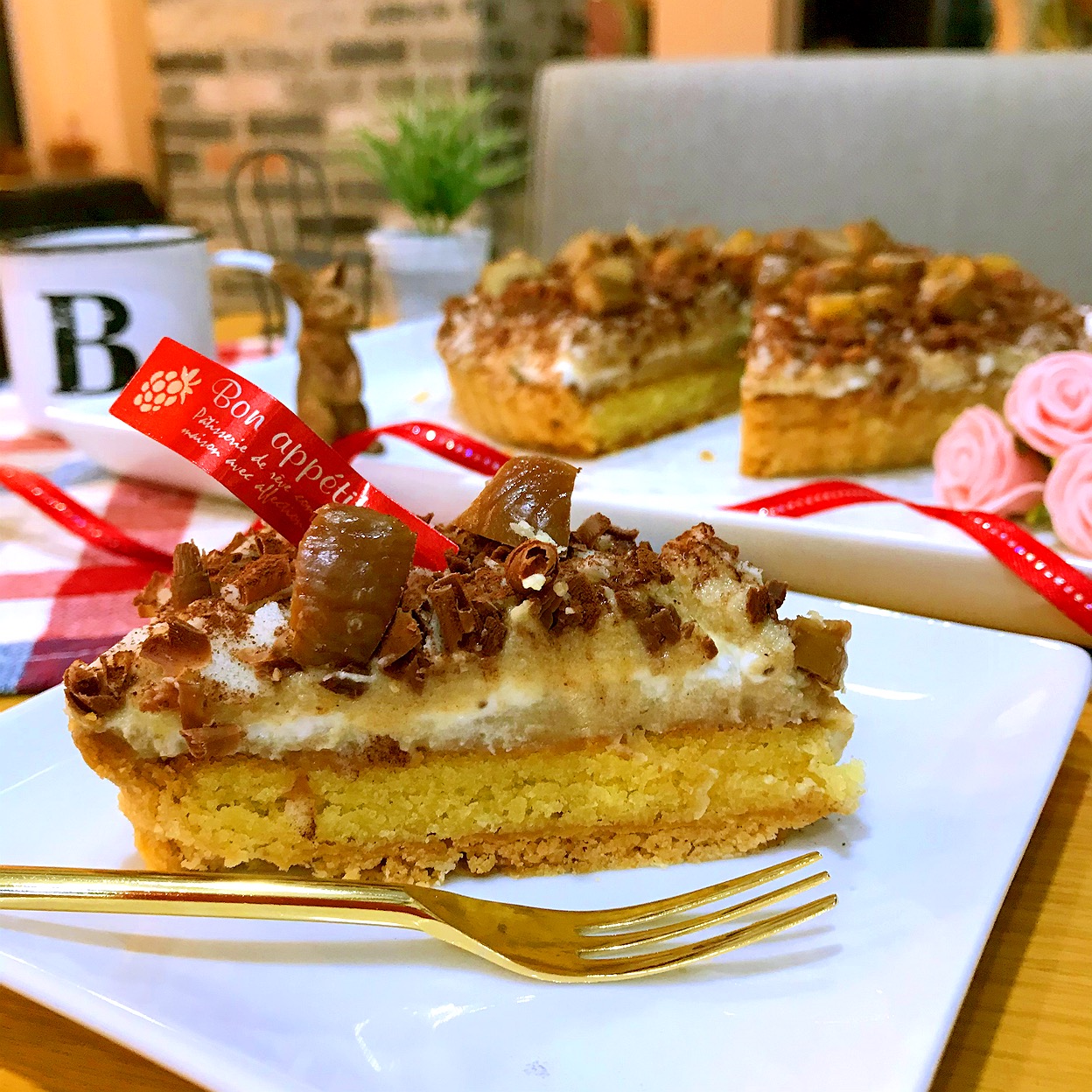 👩‍🍳レシピあり📝サバトンマロンペースト1缶使いきり！贅沢モンブランタルト🌰 わたしが作るモンブランタルトのレシピを大公開👨‍🍳✨ラム酒の効いた濃厚カスタードとサクサクのタルト、 モンブランクリームそれぞれの作り方から モンブランタルトの組み立て方まで紹介