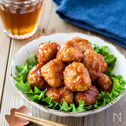 優しい甘さの生姜ミートボール