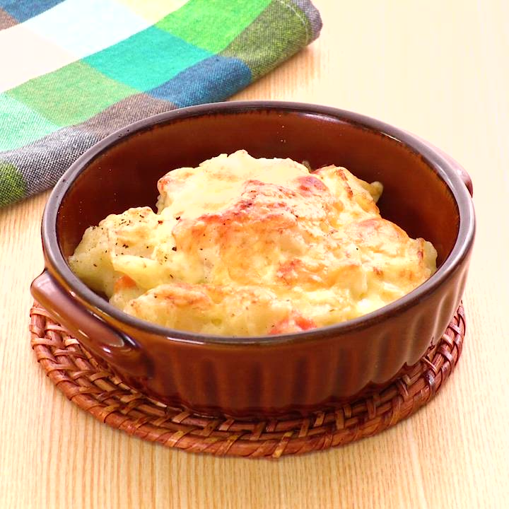 簡単☆ポテサラグラタン by うさこママ☆クックパッド簡単おいしいみんなのレシピが392万品