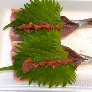 いわしの大葉巻き揚げ
