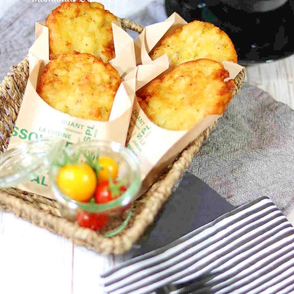 マクドナルドでも人気メニュー♪おうちで簡単『ハッシュドポテト』のレシピ・作り方 - ちょこっと学べるレシピサイト『なるほど食堂』