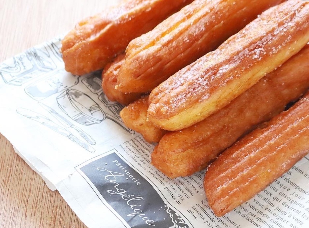 レンジで簡単チュロス : In bocca al lupo