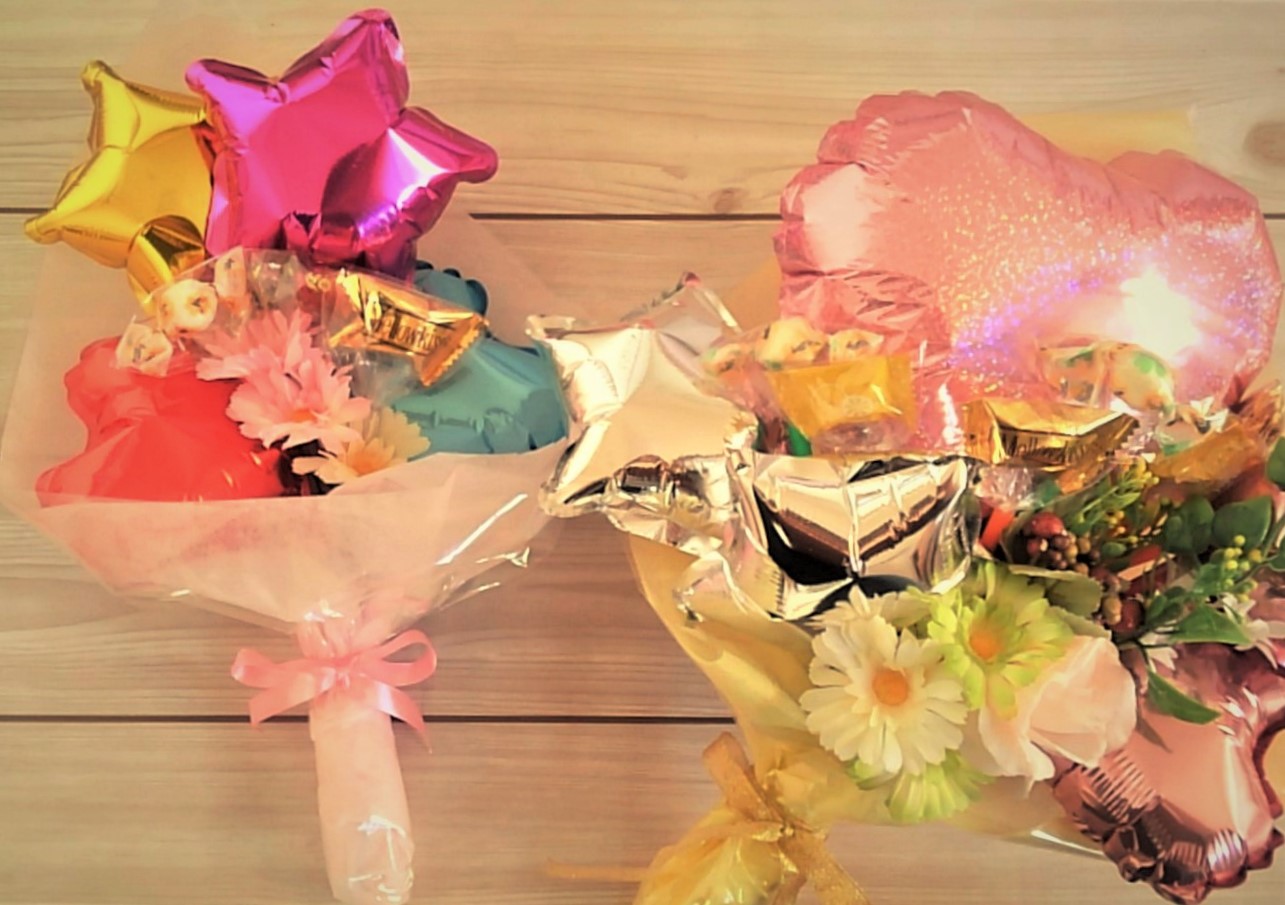 かわいいお菓子ブーケの作り方💐💓