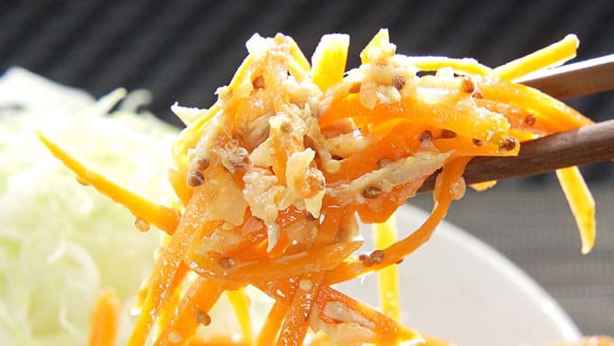 栗原はるみ にんじんとツナのサラダTikTok