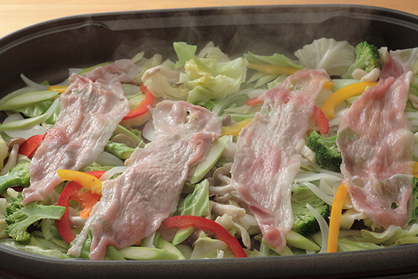 たれが絶品！ 豚しゃぶとゆでキャベツの香味だれがけ