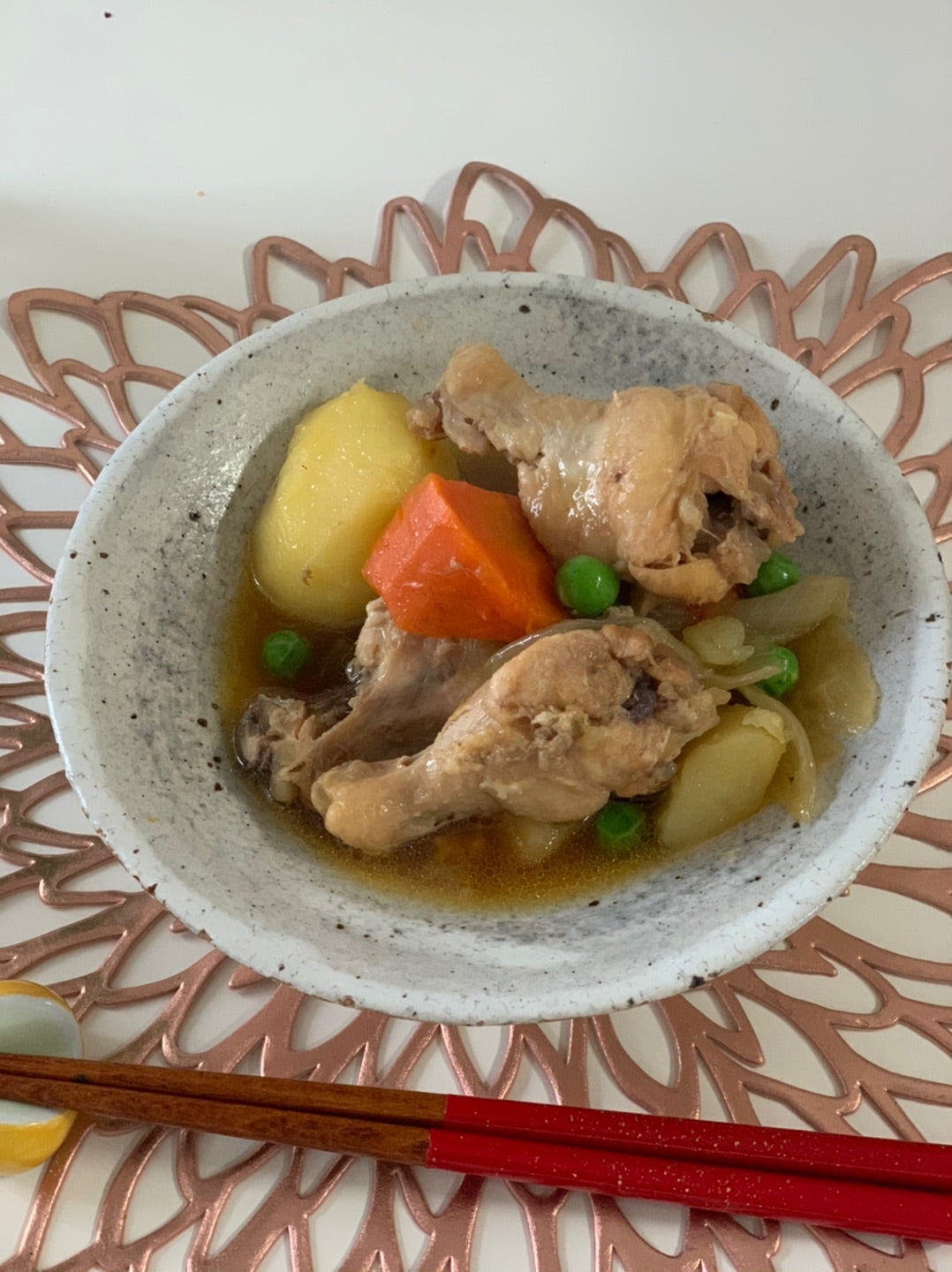 鶏手羽元でつくる塩肉じゃが♪Tokoのブログ