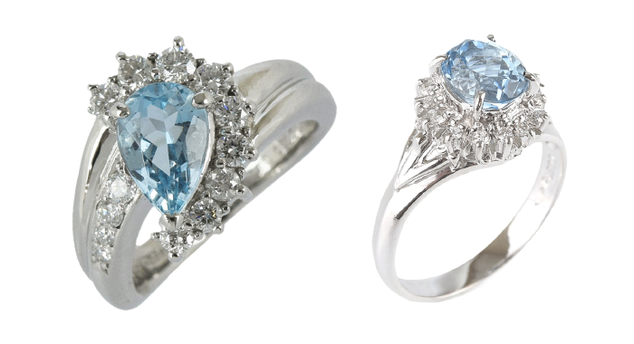 and Pearl - アクアマリンリング – KAJITA