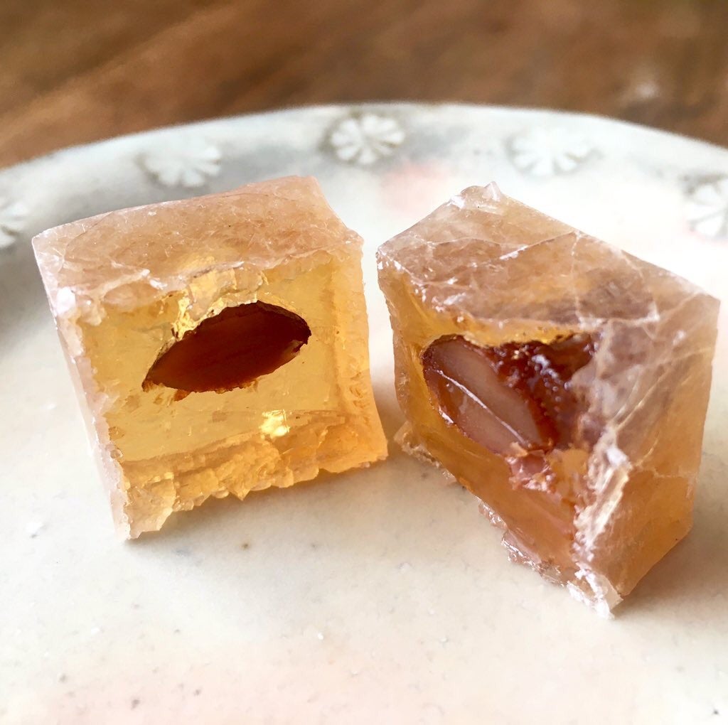 シャインマスカットを使った琥珀糖レシピ