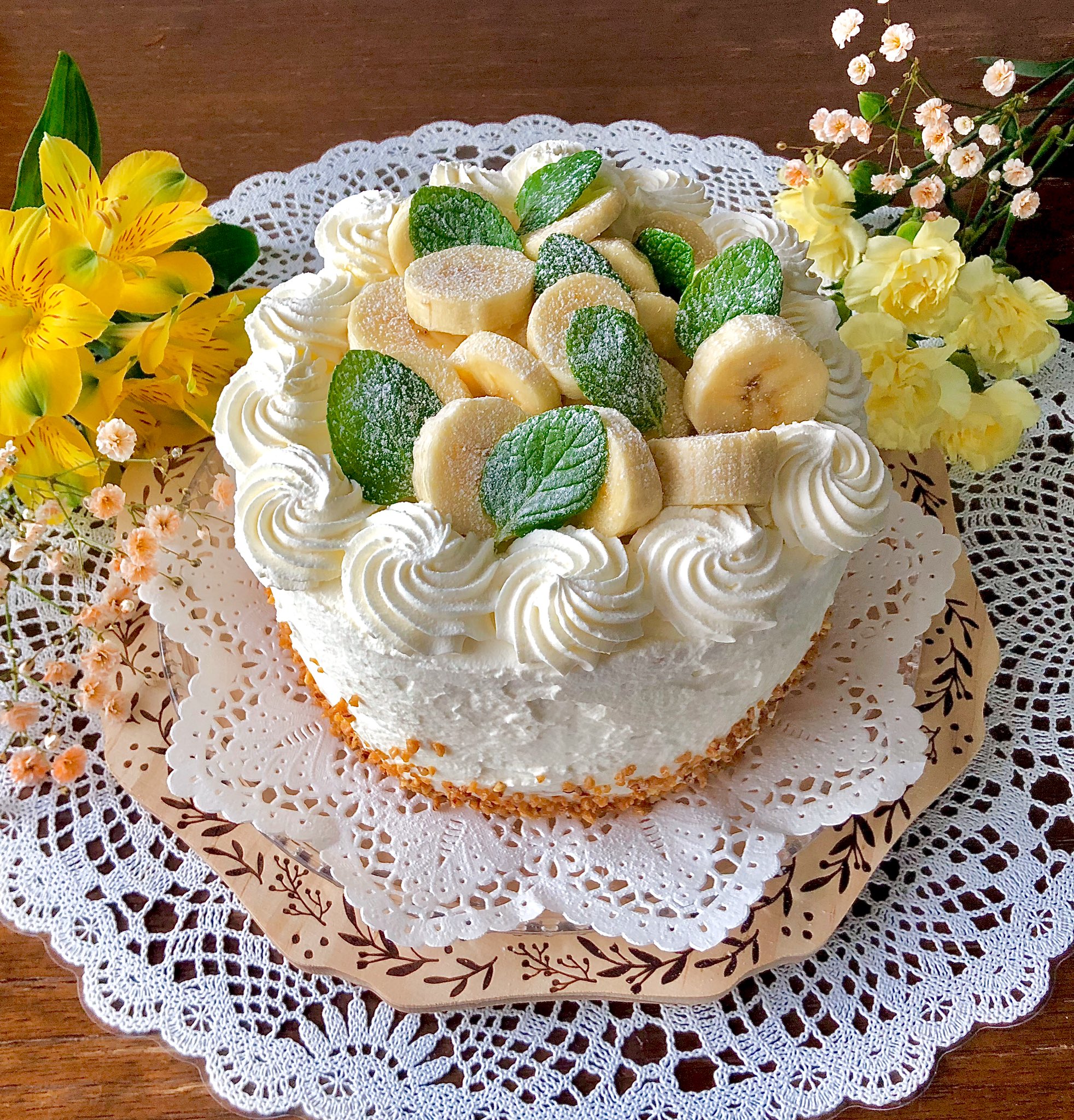 ショートケーキ缶 バナナ纏 -matoi