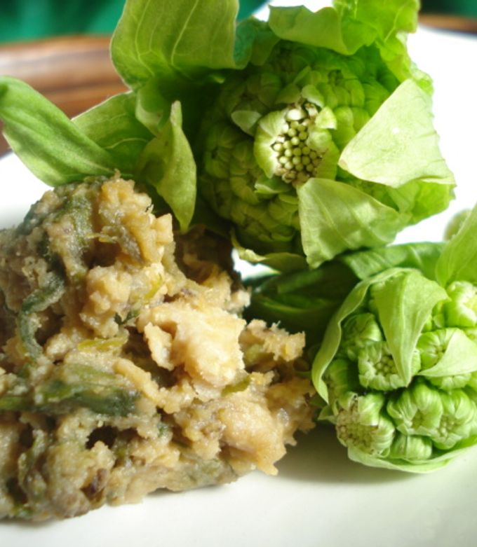 ふき味噌 ふきのとう味噌 の作り方・簡単レシピCoris cooking - YouTube