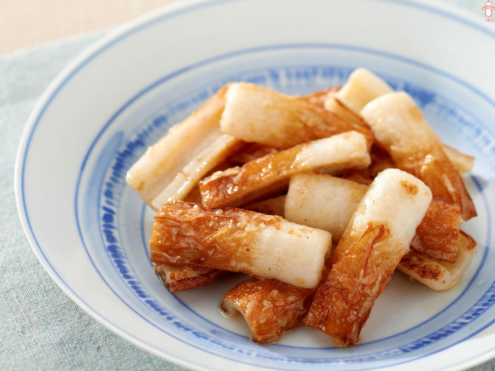 香ばし生ちくわのからしマヨネーズ和え - レシピ集一正蒲鉾株式会社