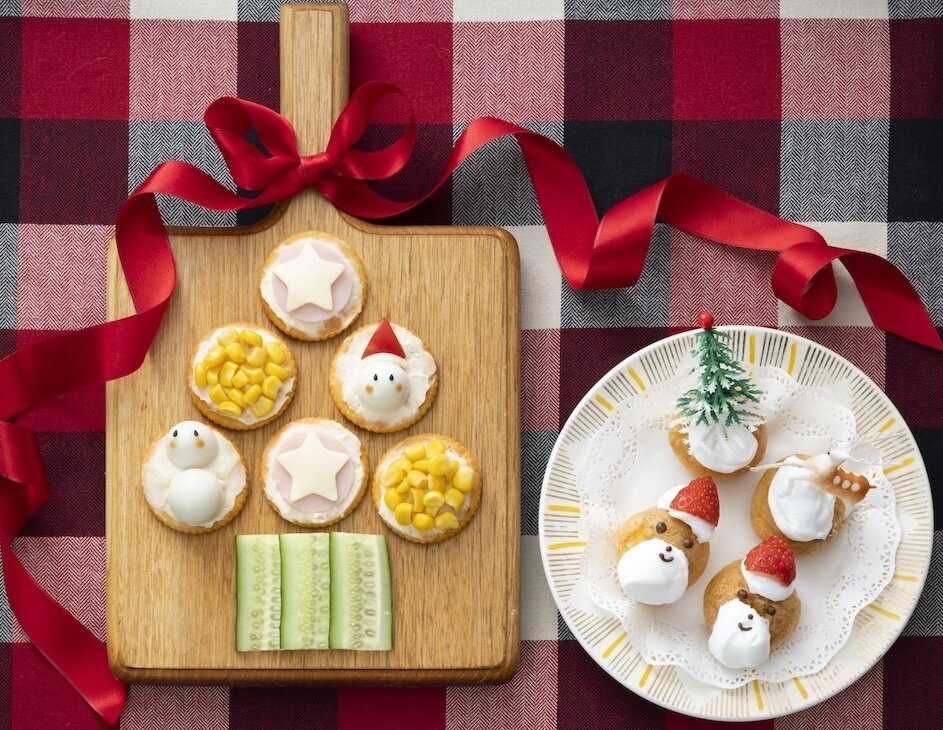 カナッペにもおすすめ!米粉のバジルクラッカー♪