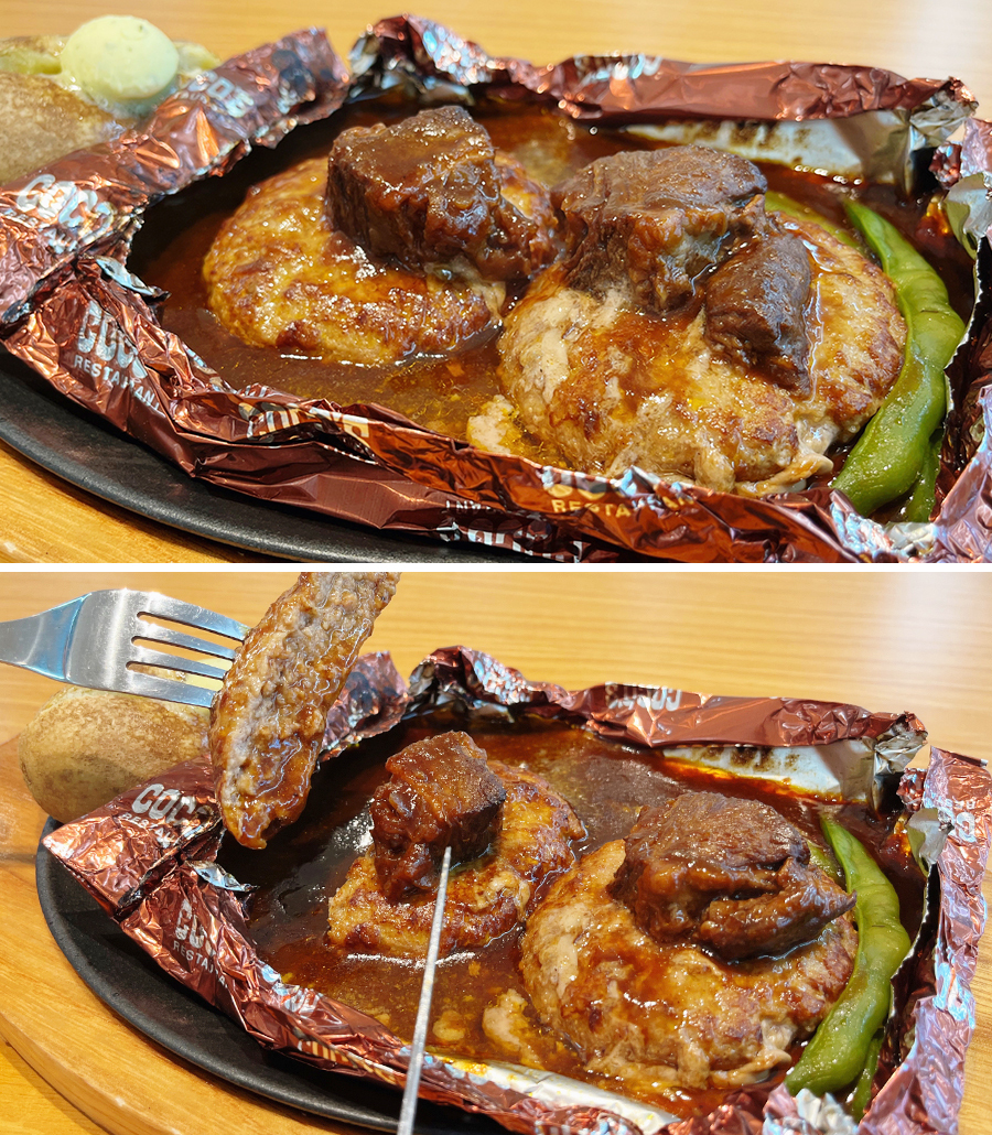 ココスの「濃厚ビーフシチューの包み焼きハンバーグ」は肉汁たっぷり！口コミ評価は？イチオシichioshi