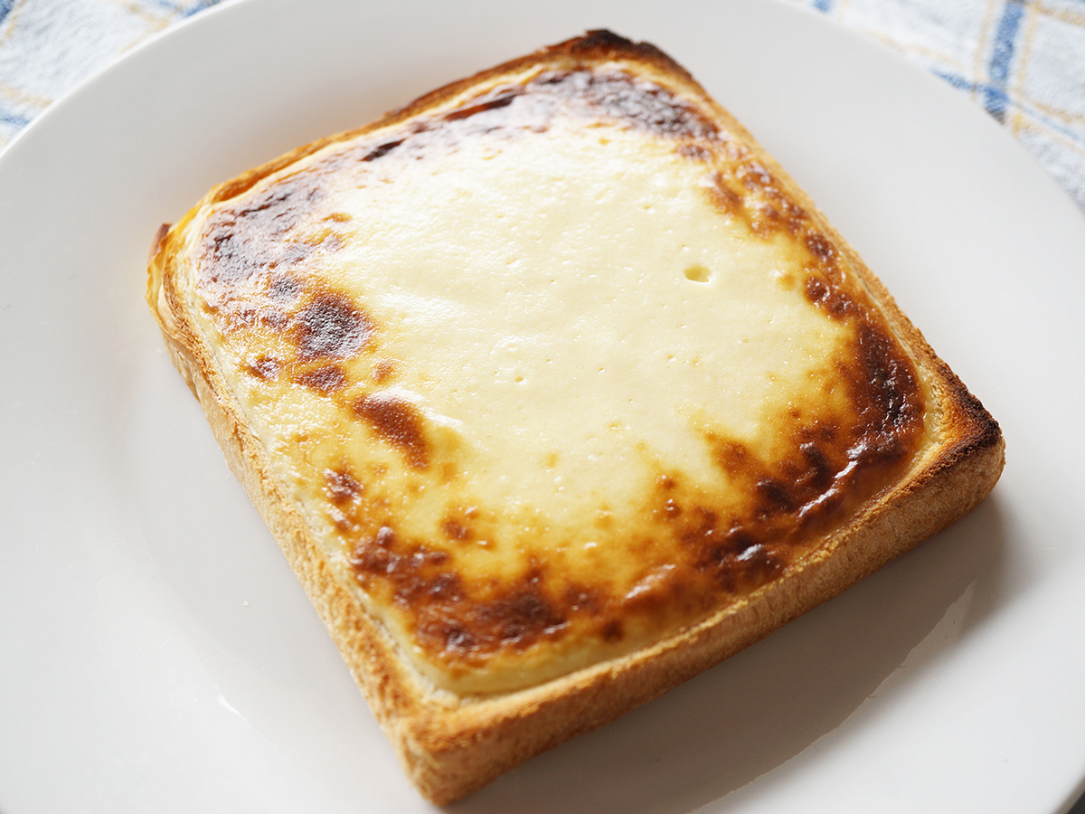 「家事ヤロウ」バスクチーズケーキトースト
