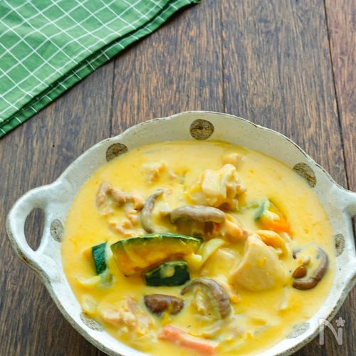 具だくさんクリームシチュ