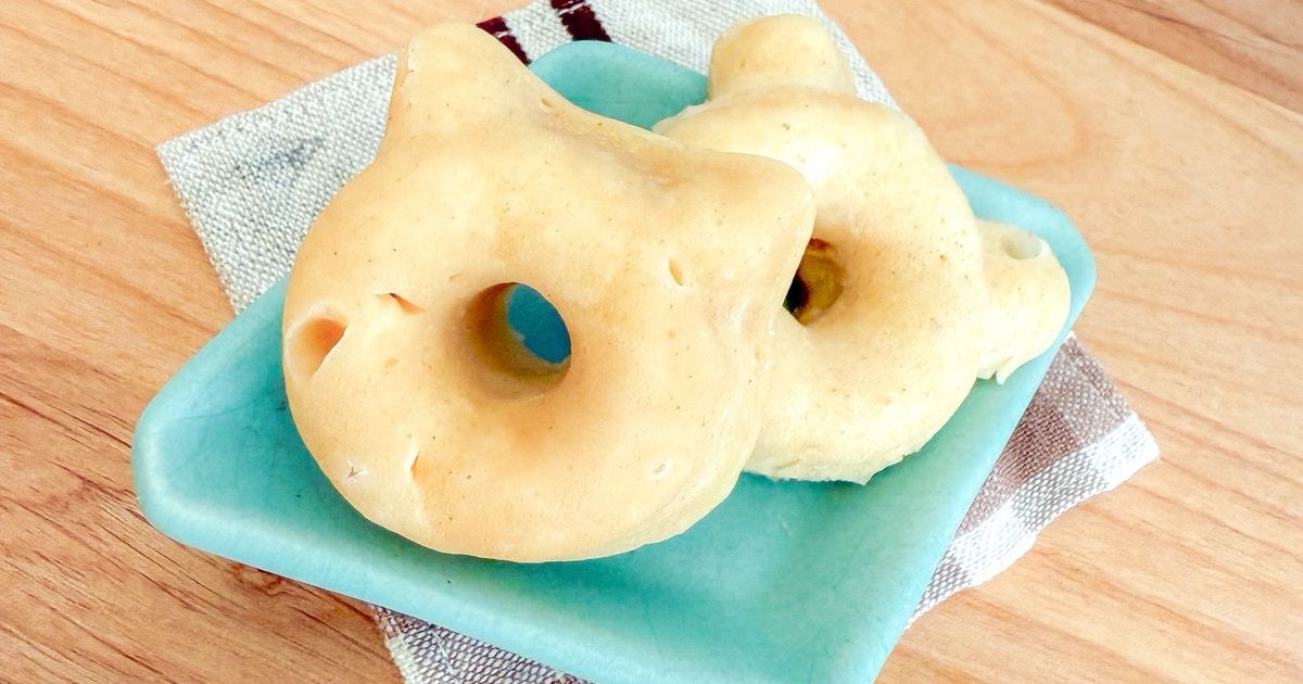 レンジ1分☆最新版 ホットケーキミックス＆レンジで簡単♡チョコドーナツの作り方♪揚げないレシピ