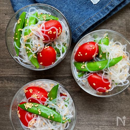 スナップエンドウとアサリの洋風酒蒸し番組で紹介したレシピSBC信越放送