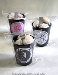 崩れ防止!透明ケースでスノーボールのラッピングラッピングcotta＊コッタ