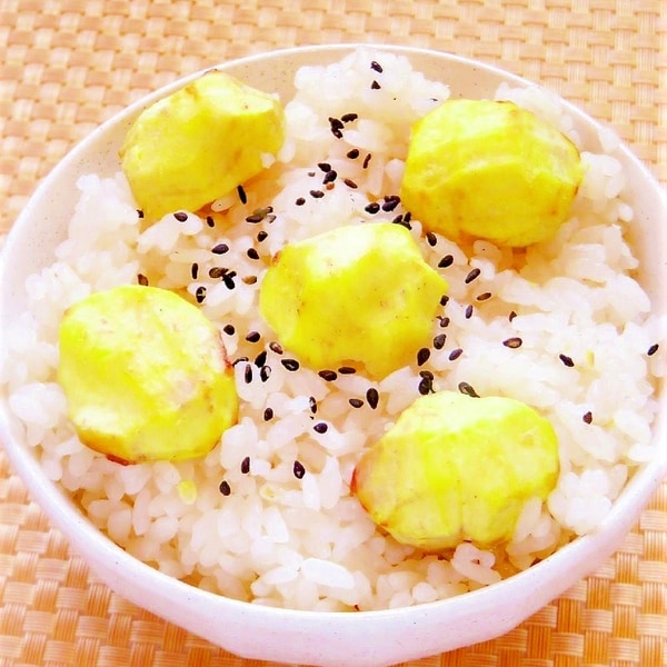 茹で栗の栗ご飯