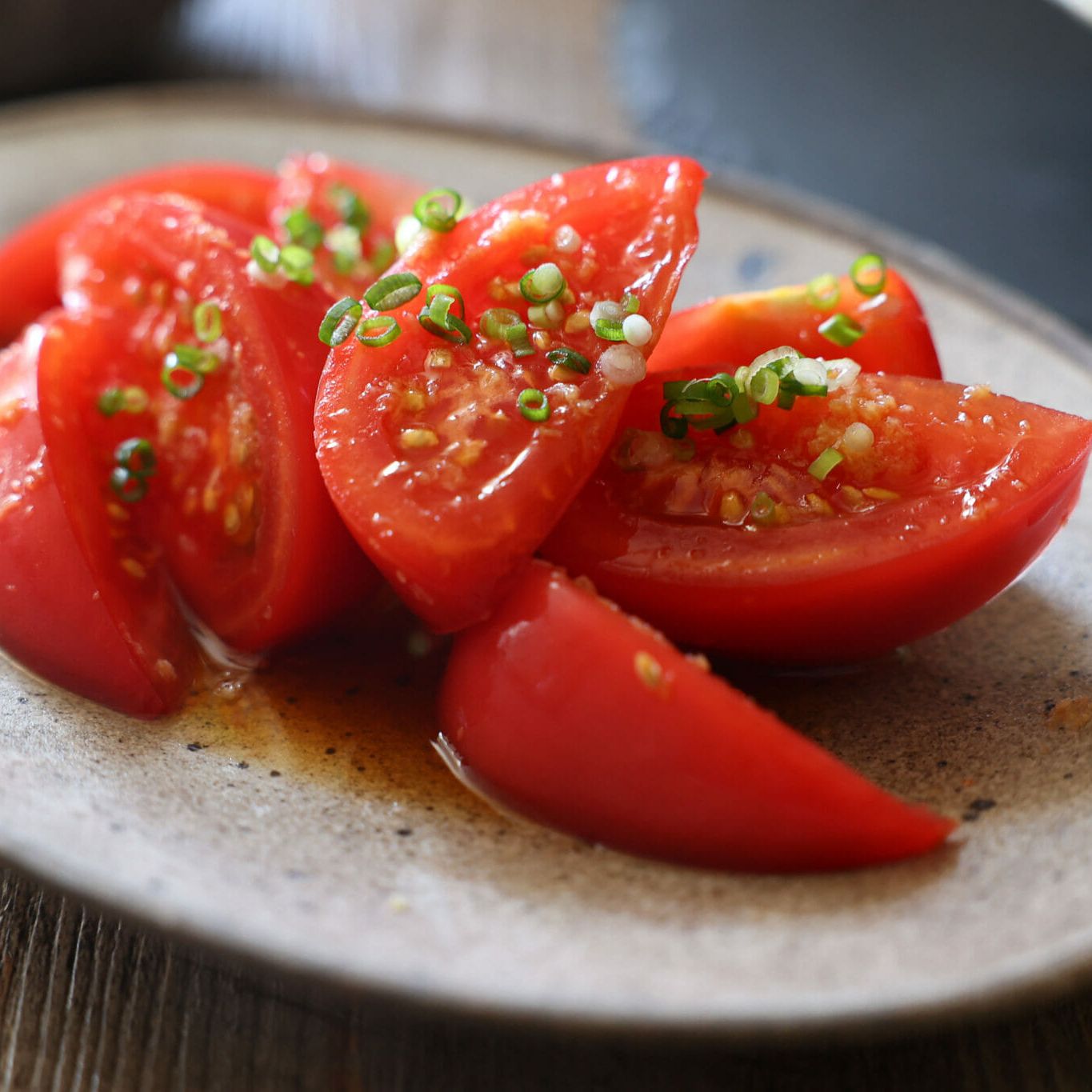 ミニトマトのめんつゆ漬け ^q^ ☺⛄☕