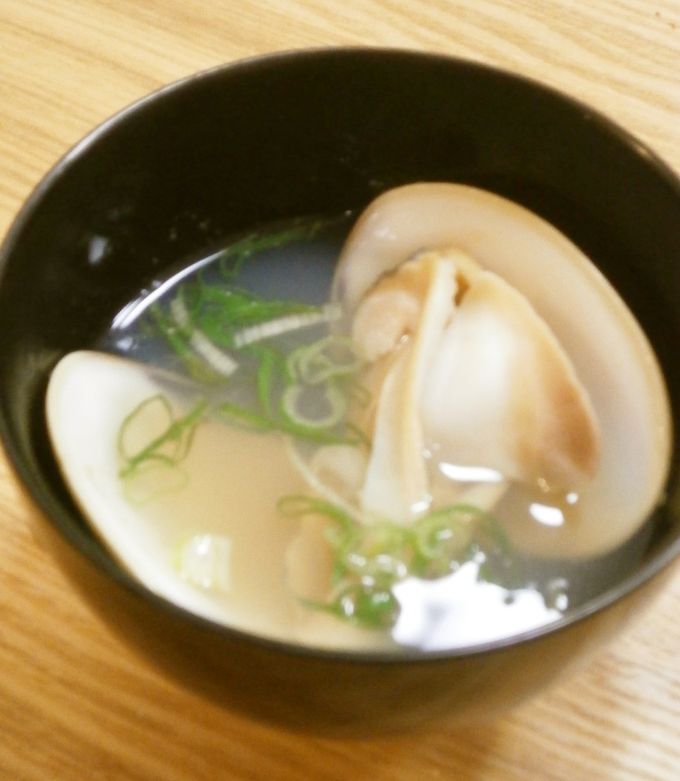 ハマグリのお吸いもの