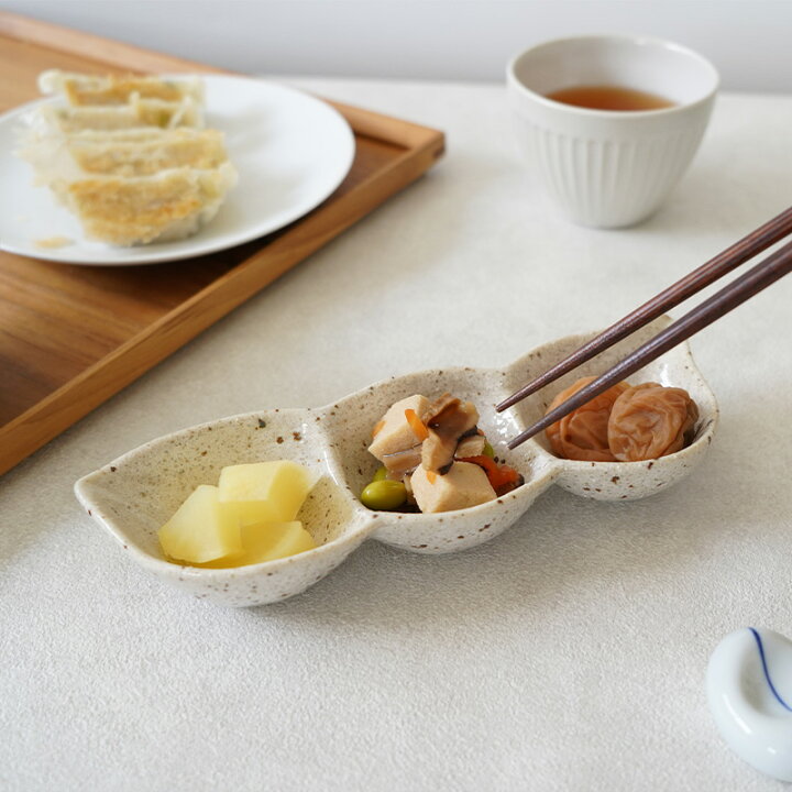 和食器 長皿 焼き魚 おつまみ プレート 長皿 皿 シンプル 白 ネイビー 波佐見焼 日本製 陶磁器