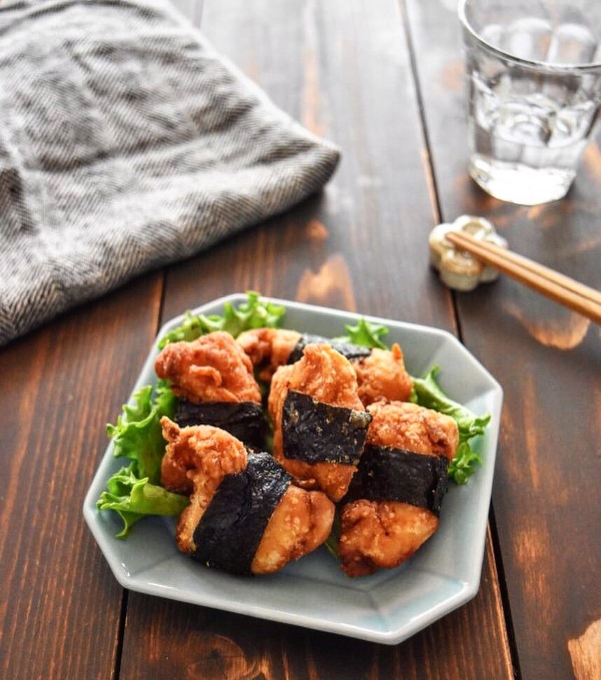 リメイク♥唐揚げ海苔巻き by kojyuクックパッド簡単おいしいみんなのレシピが392万品