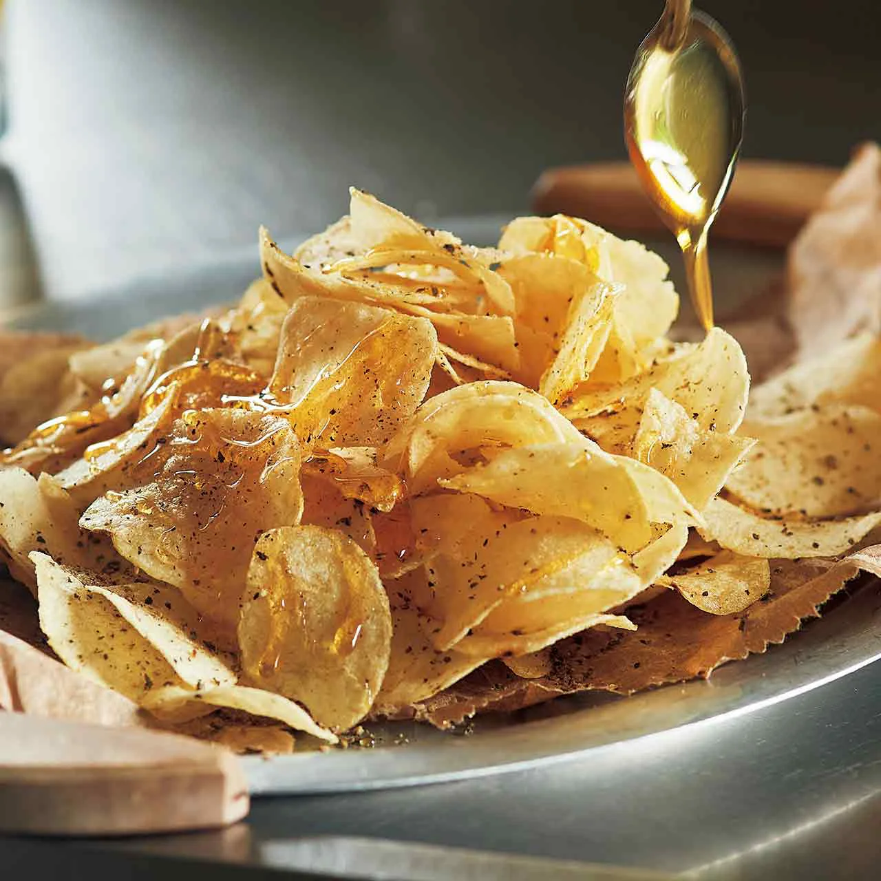 サックサク！一度食べたらやみつき！新感覚バブルポテトチップス