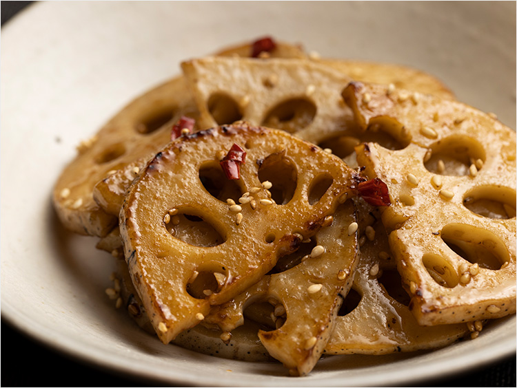 れんこんとじゃこの塩きんぴら～♪すだち入りコールスロー : けめこの横顔