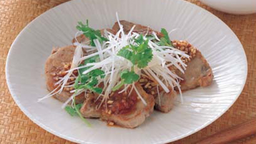 ローズマリーとマスタードの豚ヒレロースト