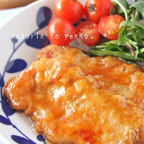 厚切りロースのポークジンジャーおすすめレシピモランボン