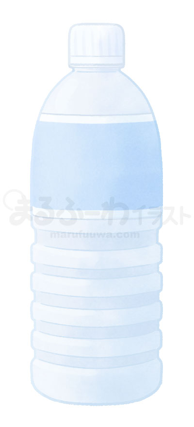 ペットボトルの水 ミネラルウォーター・備蓄・災害・2種 の無料フリーイラスト咲くっとイラスト さくっといらすと