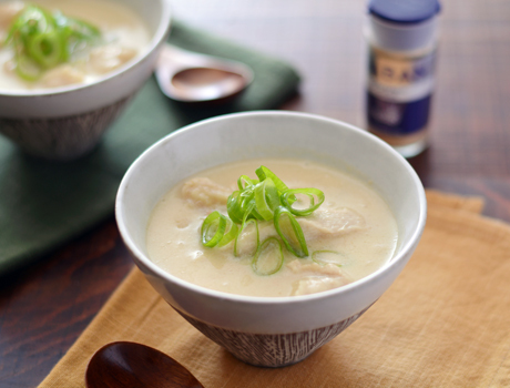 ラスカ平塚 ひとり分からつくれる鍋の素 台湾豆乳スープ作ってみました 無印良品