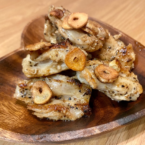 家で居酒屋気分「やげん軟骨の柚子こしょう焼き」