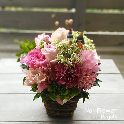 フラワーアレンジメント教室東京代官山グラース grace » 単発レッスン〜ひな祭りアレンジ 生花