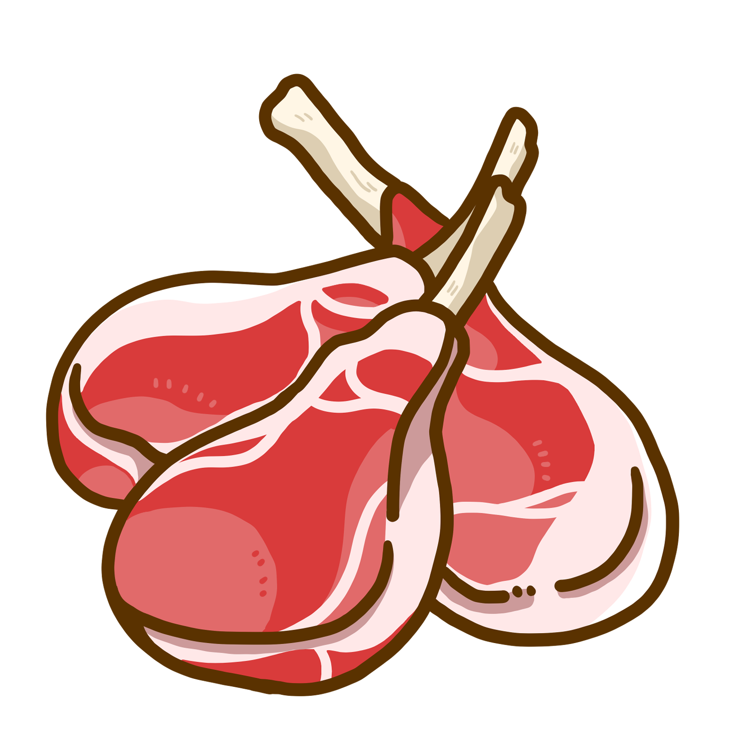 牛の肉屋のイラストかわいいフリー素材集 いらすとや