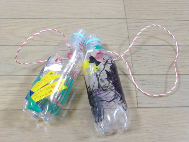 手作りおもちゃ⑤たこさんシャワー輝くママハッピー・ノート.com