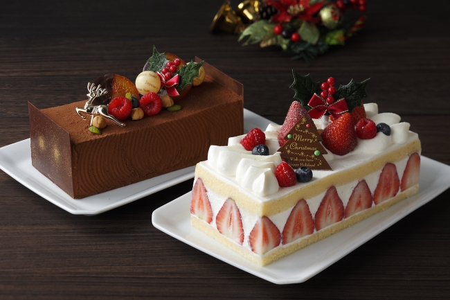イチゴショート ショコラケーキ 四角: 和 ときどき 洋な お菓子