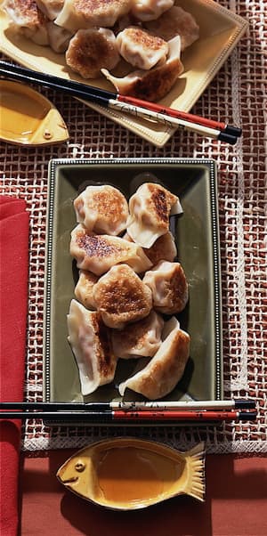 くせになる味！ キムチとチーズもやし餃子