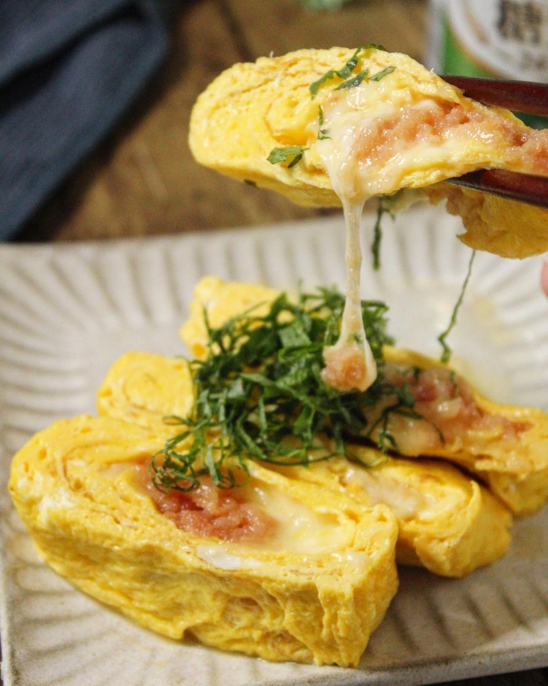 明太子入りだし巻き玉子