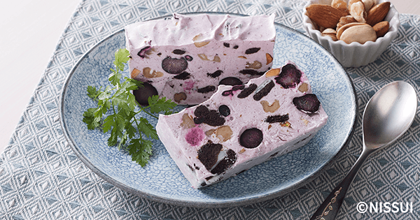 ブルーベリーフローズンヨーグルト