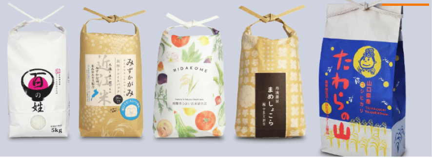 お米のパッケージあれこれオリジナルの米袋を作るなら米袋.com