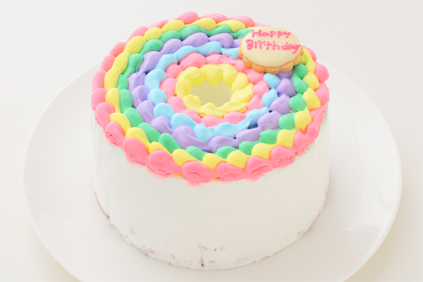 シフォンケーキ専門店 くんねこカフェお誕生日ケーキ