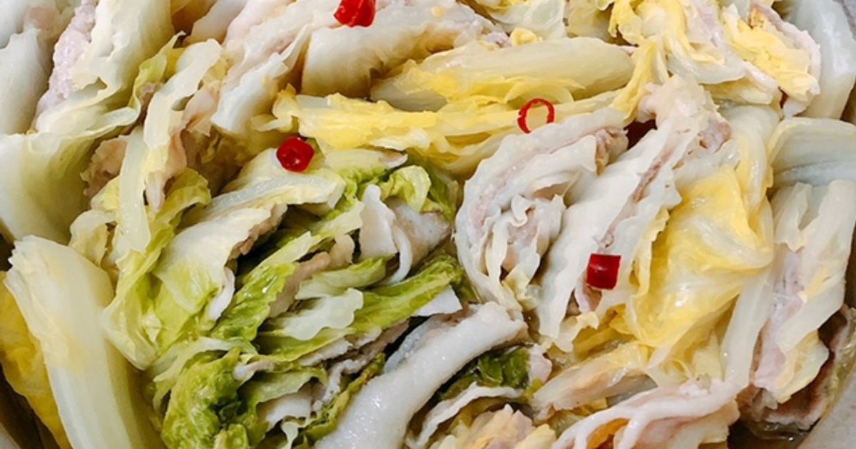 豚バラと白菜の重ね鍋 ミルフィーユ鍋SUPER MARKET KOHYO