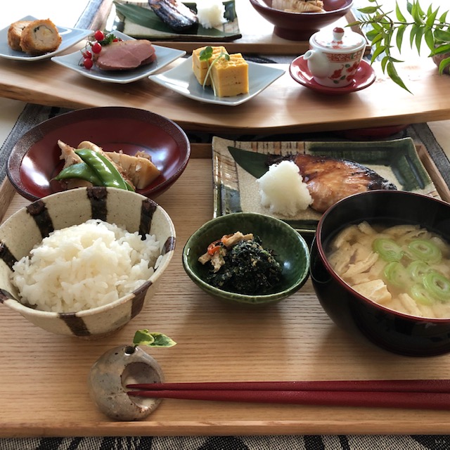 おもてなし和食レッスンのテーブルコーディネートおもてなし料理教室Il Legame