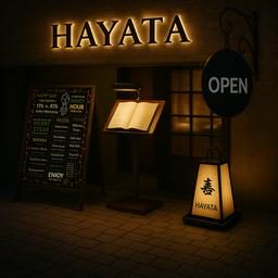 飲食店看板デザイン・取付施工も全国ご対応！