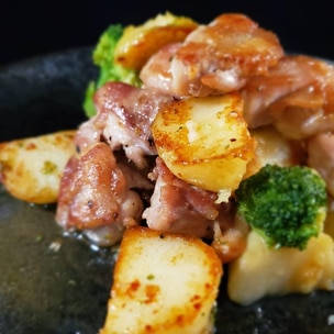 ツナとブロッコリーのぽんず炒め