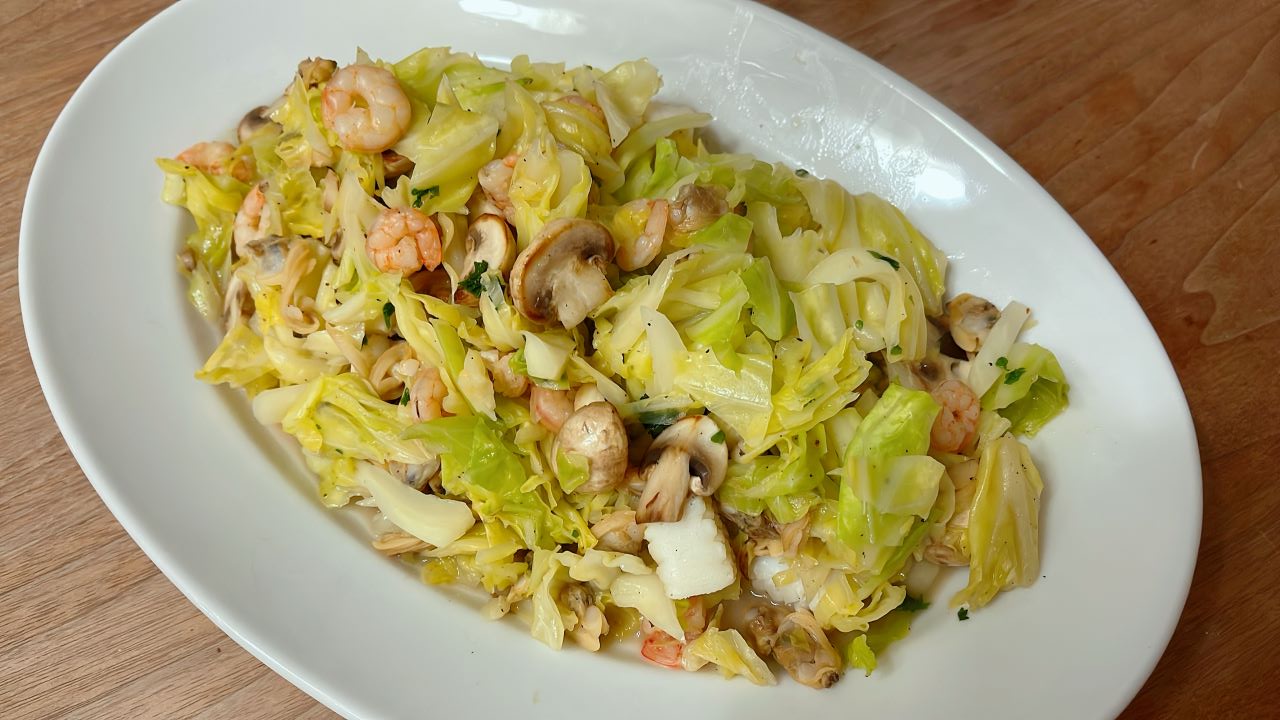 バジルシーフードサラダ