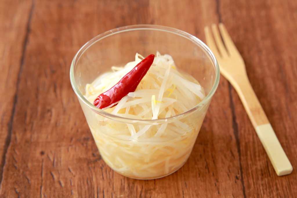 もやしのごま酢あえ