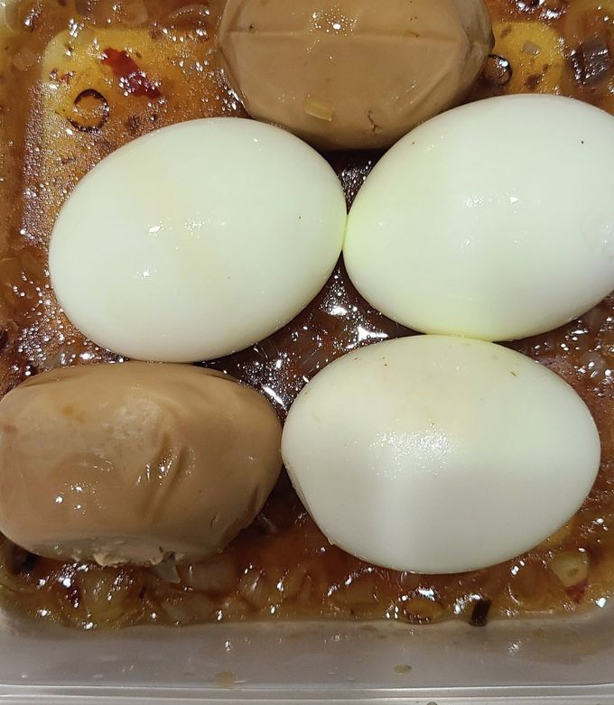 味付き茹で卵の作り方殻付き塩味や醤油ベースの時短方法も伝授食・料理オリーブオイルをひとまわし